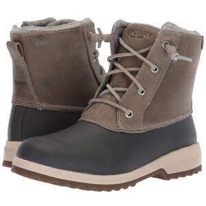 New Sperry Women's Maritime Repel Snow Boot sz. 7 med. ladies fashionable Gray